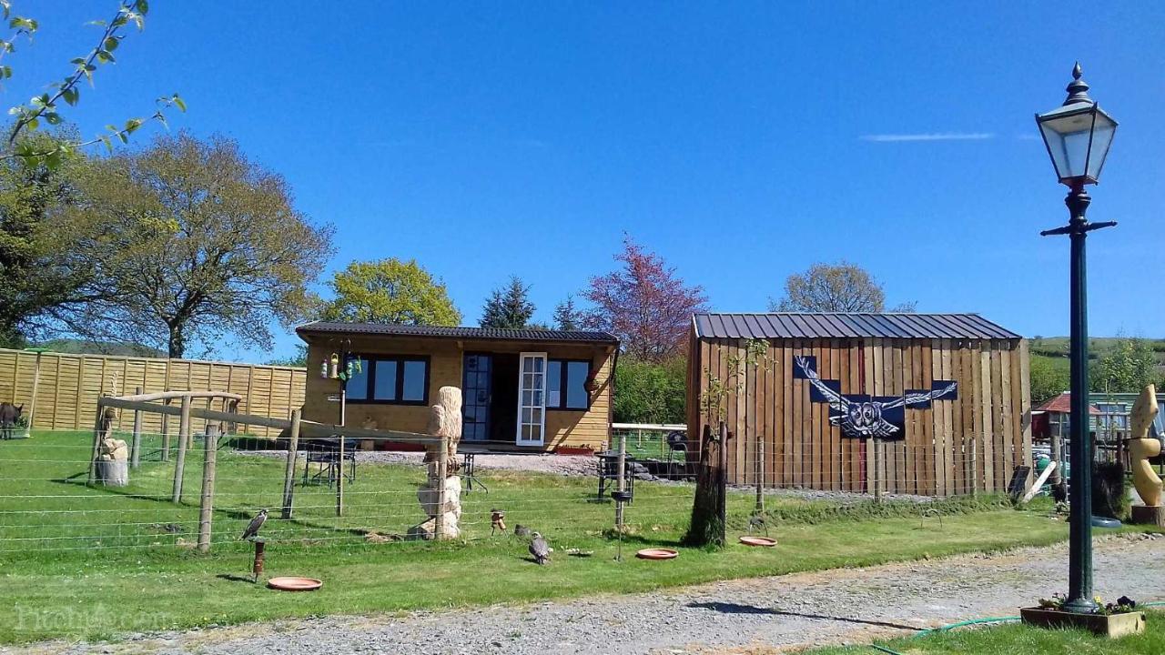 Ruby Shepherds Hut Sleeps 4 Rhayader Eksteriør bilde